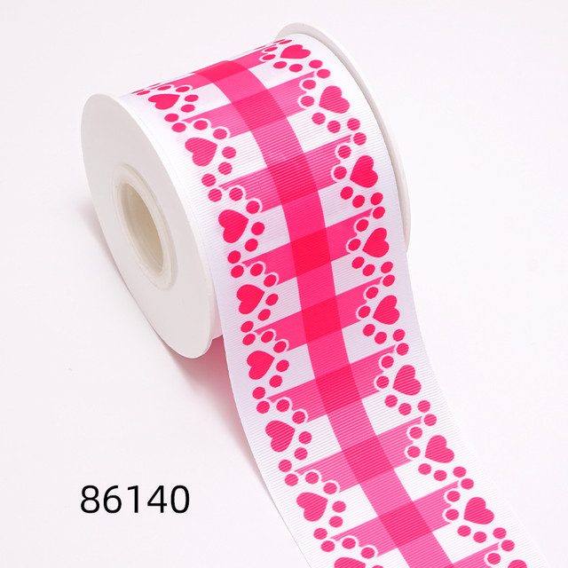 10 Yard Chrismas Printed Ribbon For Crafts Wedding Decoration DIY